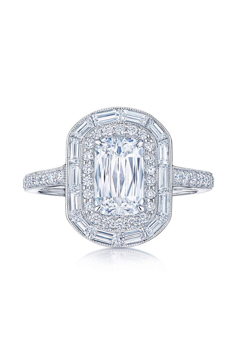 KWIAT-Ashoka Halo Ring-PLATINUM