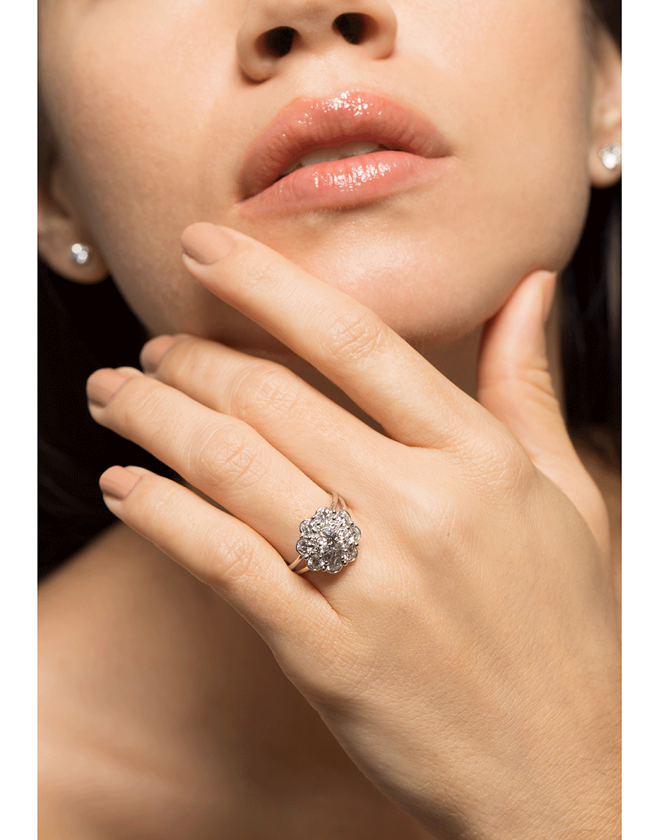 KWIAT-Cluster Collection Diamond Ring-PLATINUM