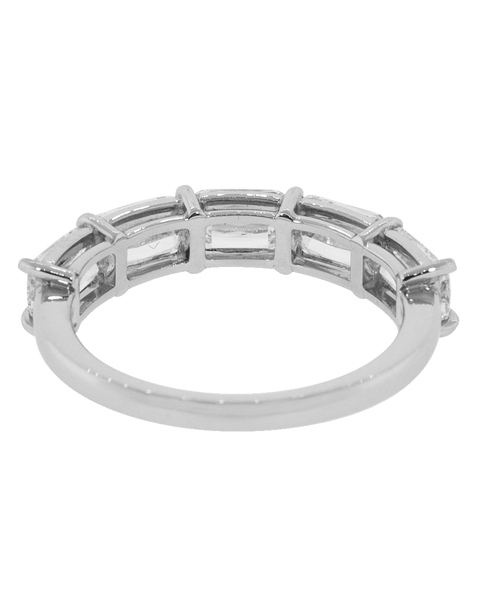 KWIAT-Ashoka Half Diamond Band-PLATINUM