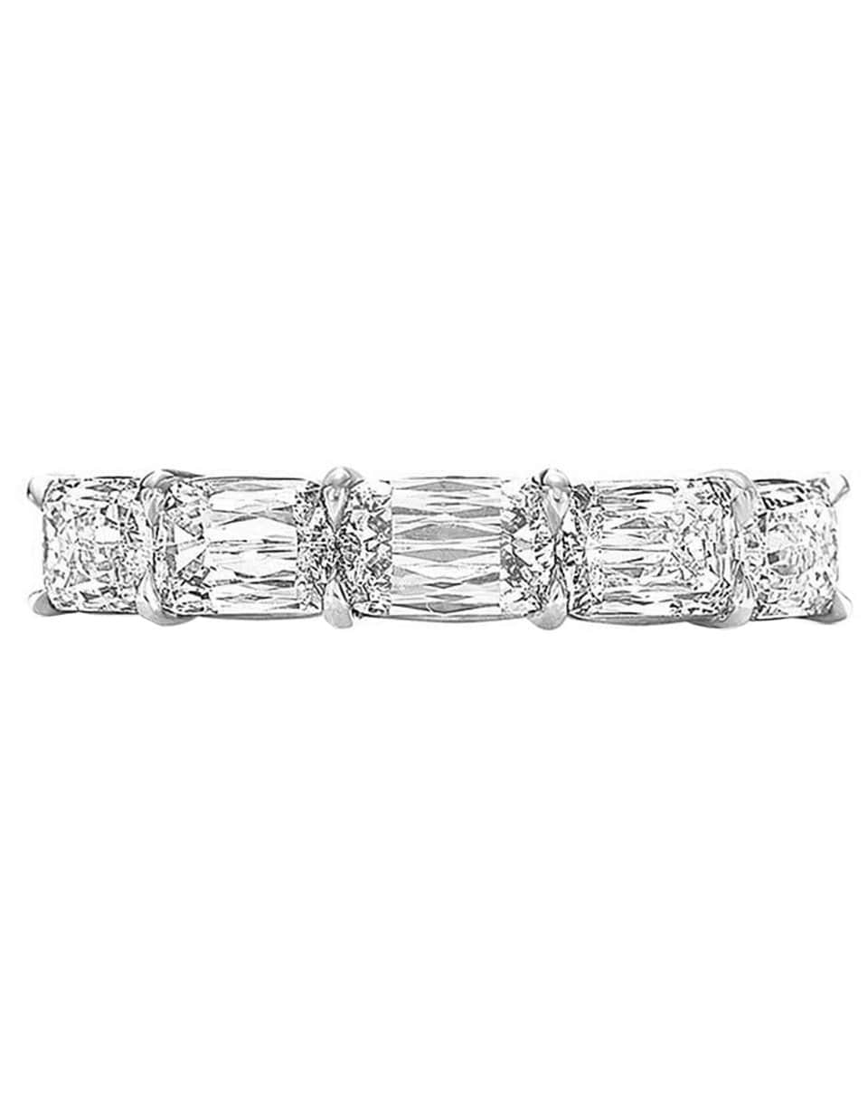 KWIAT-Ashoka Half Diamond Band-PLATINUM