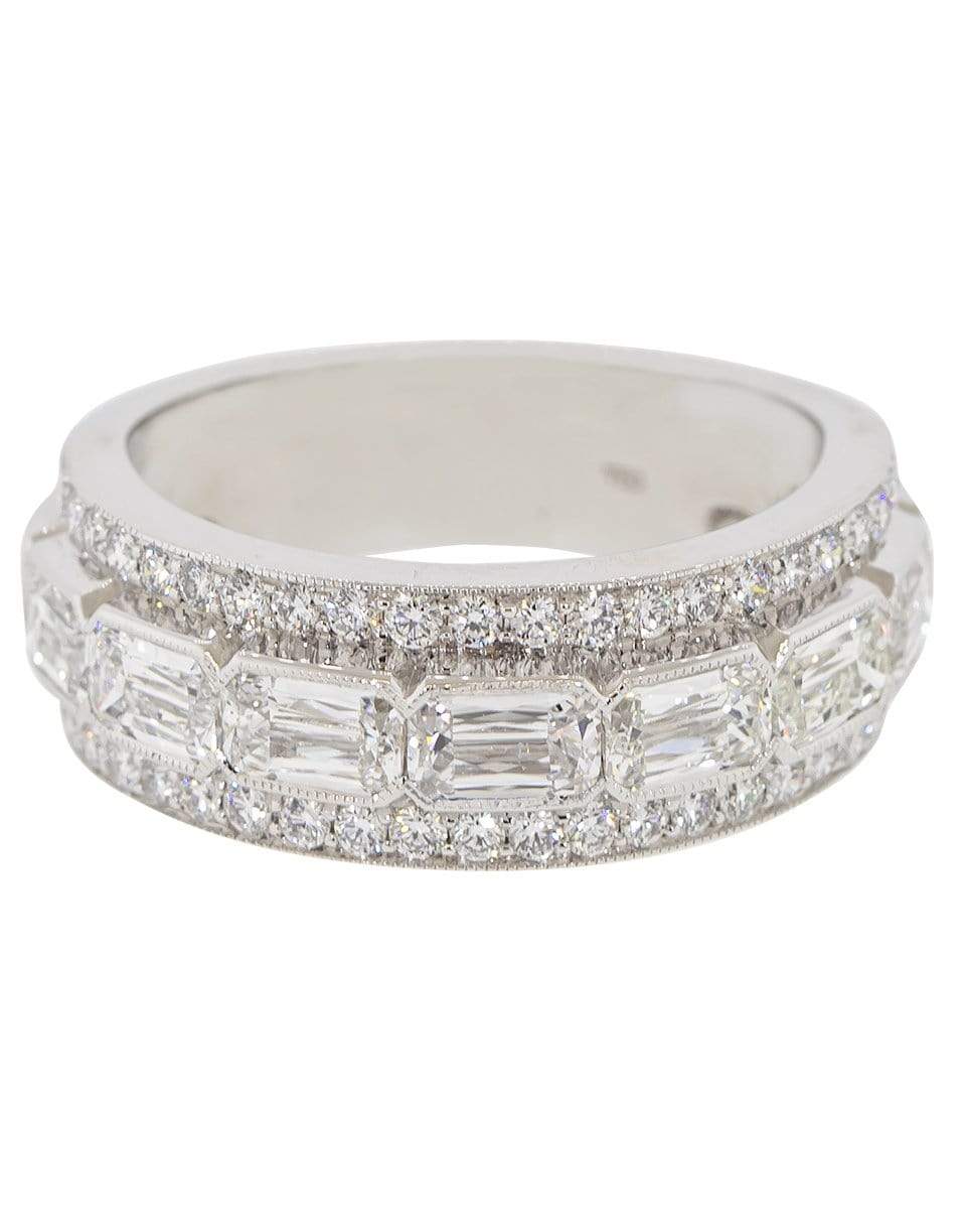 KWIAT-Ashoka and Round Diamond Eternity Band-WHITE GOLD