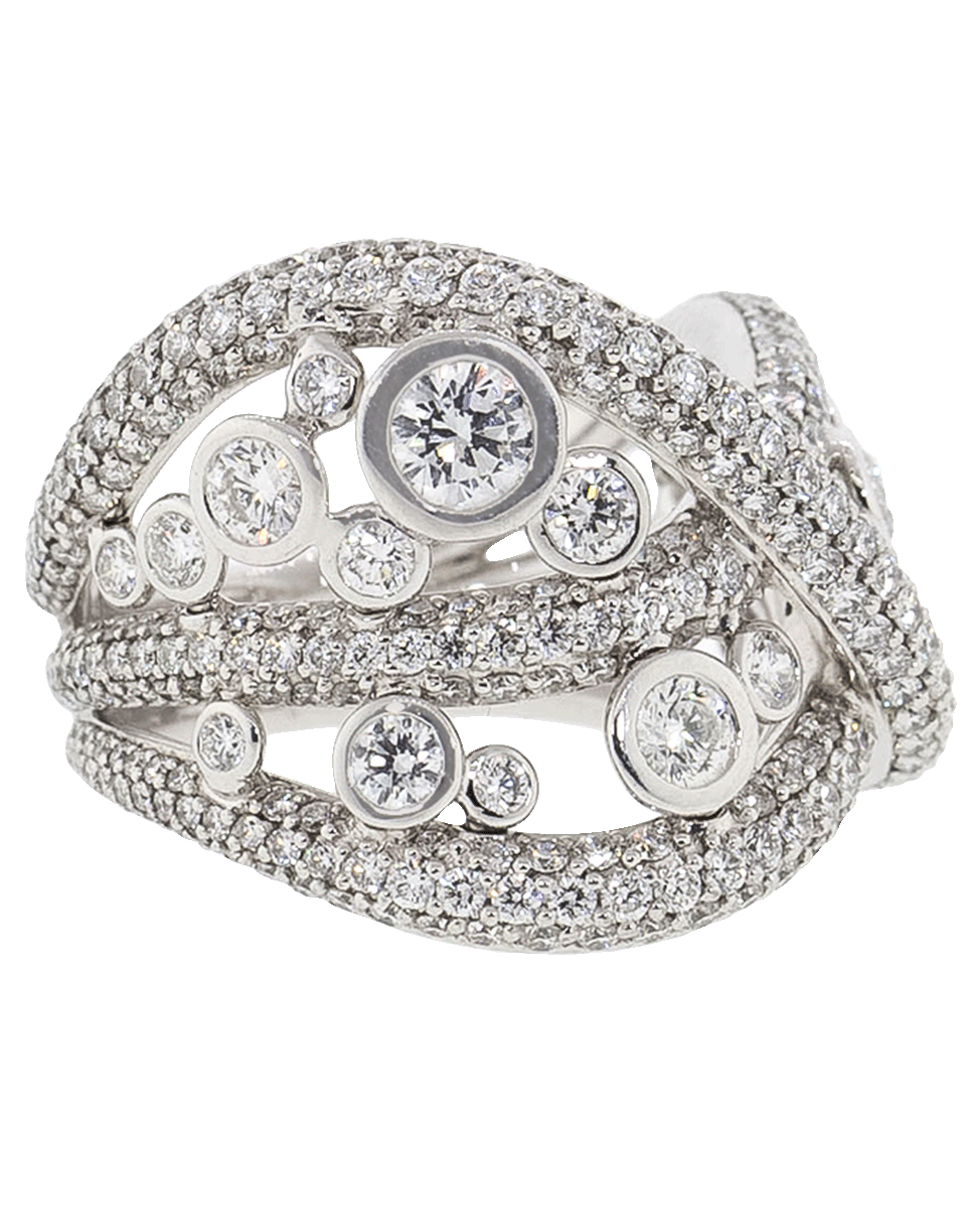 KWIAT-Entwine Collection Diamond Ring-WHITE GOLD