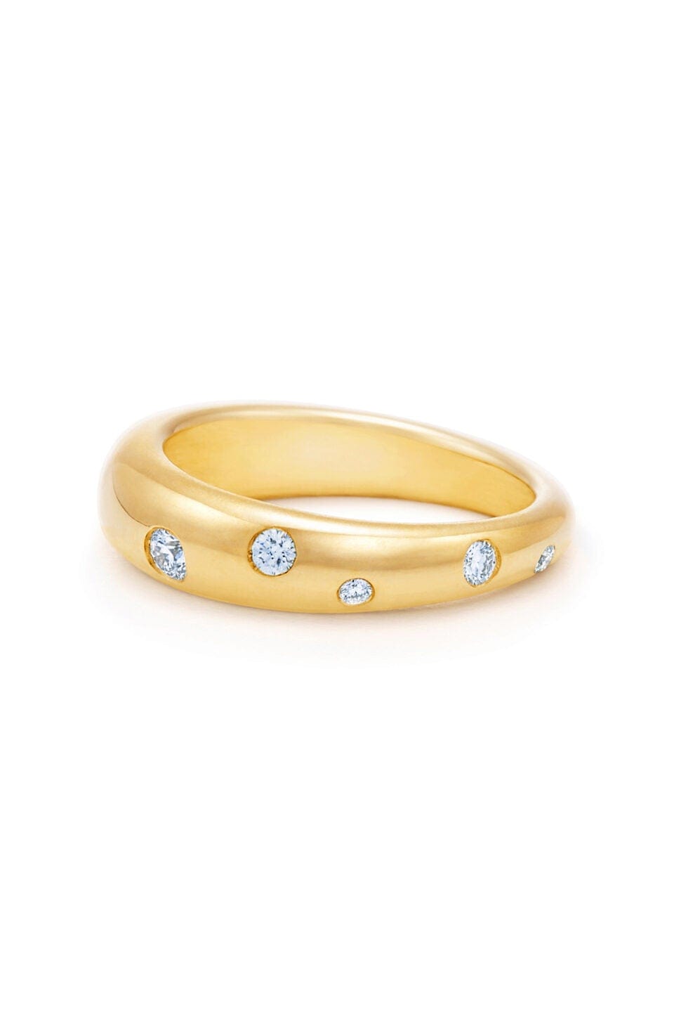 KWIAT-Cobblestone Band Ring-YELLOW GOLD