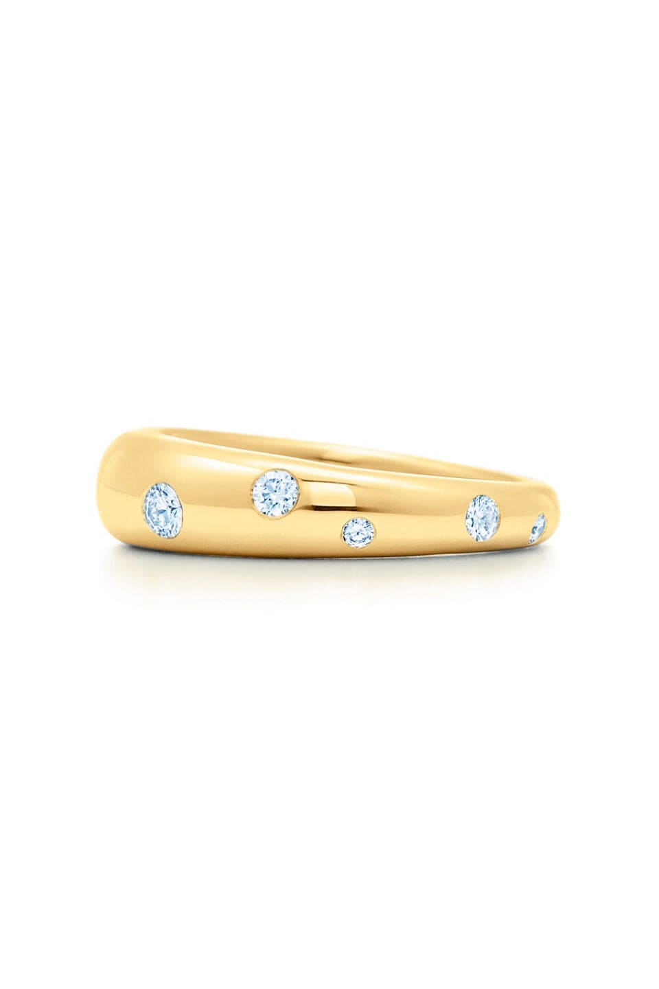 KWIAT-Cobblestone Band Ring-YELLOW GOLD