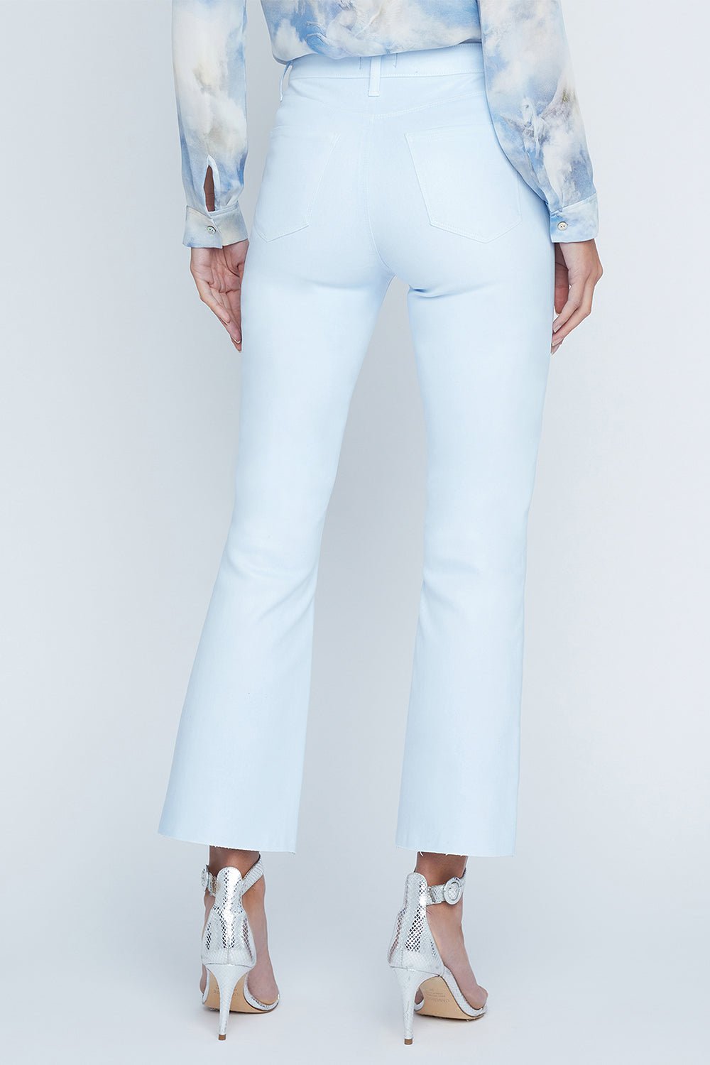 L'AGENCE-Kendra Flare Jeans - Ice Water-