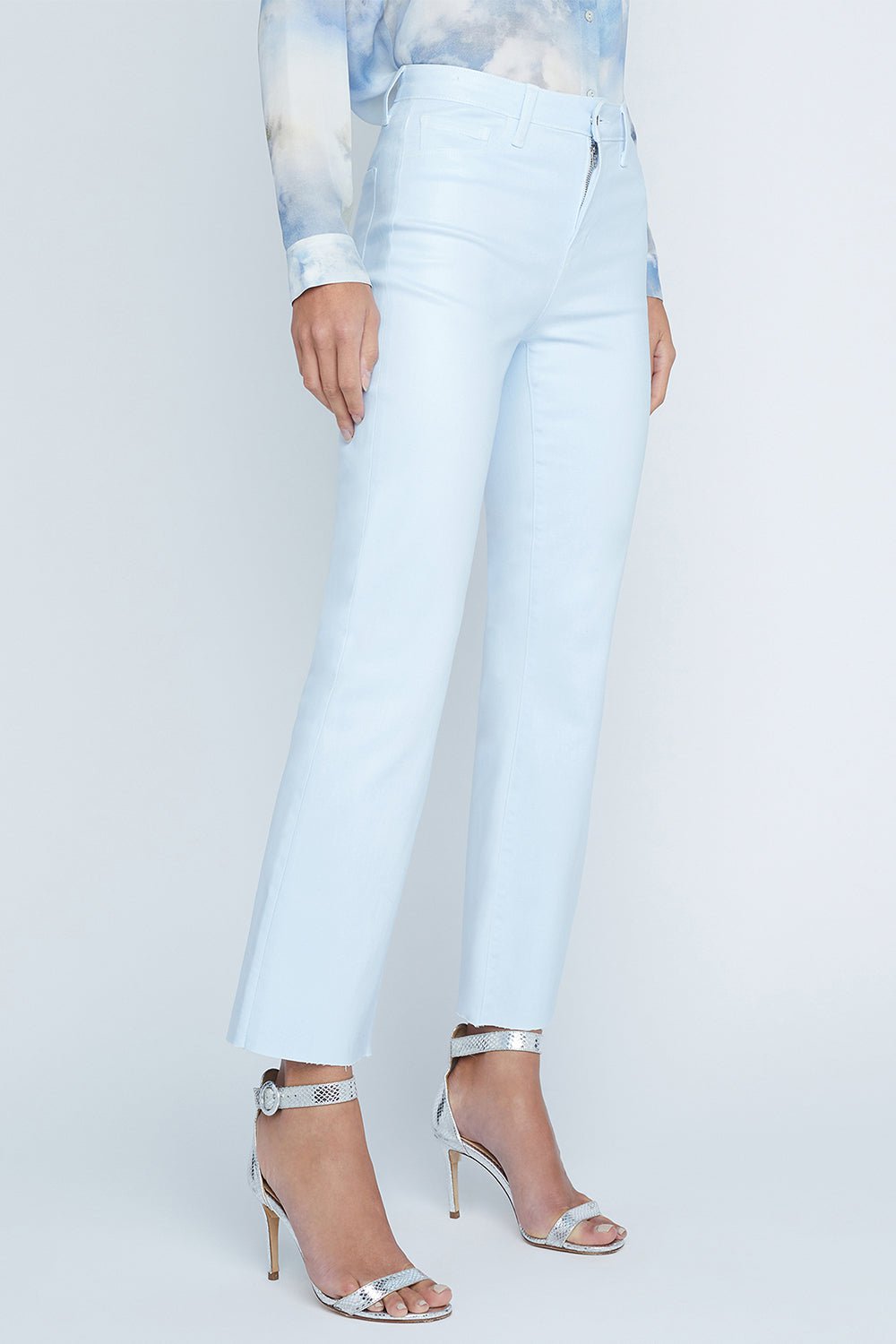 L'AGENCE-Kendra Flare Jeans - Ice Water-