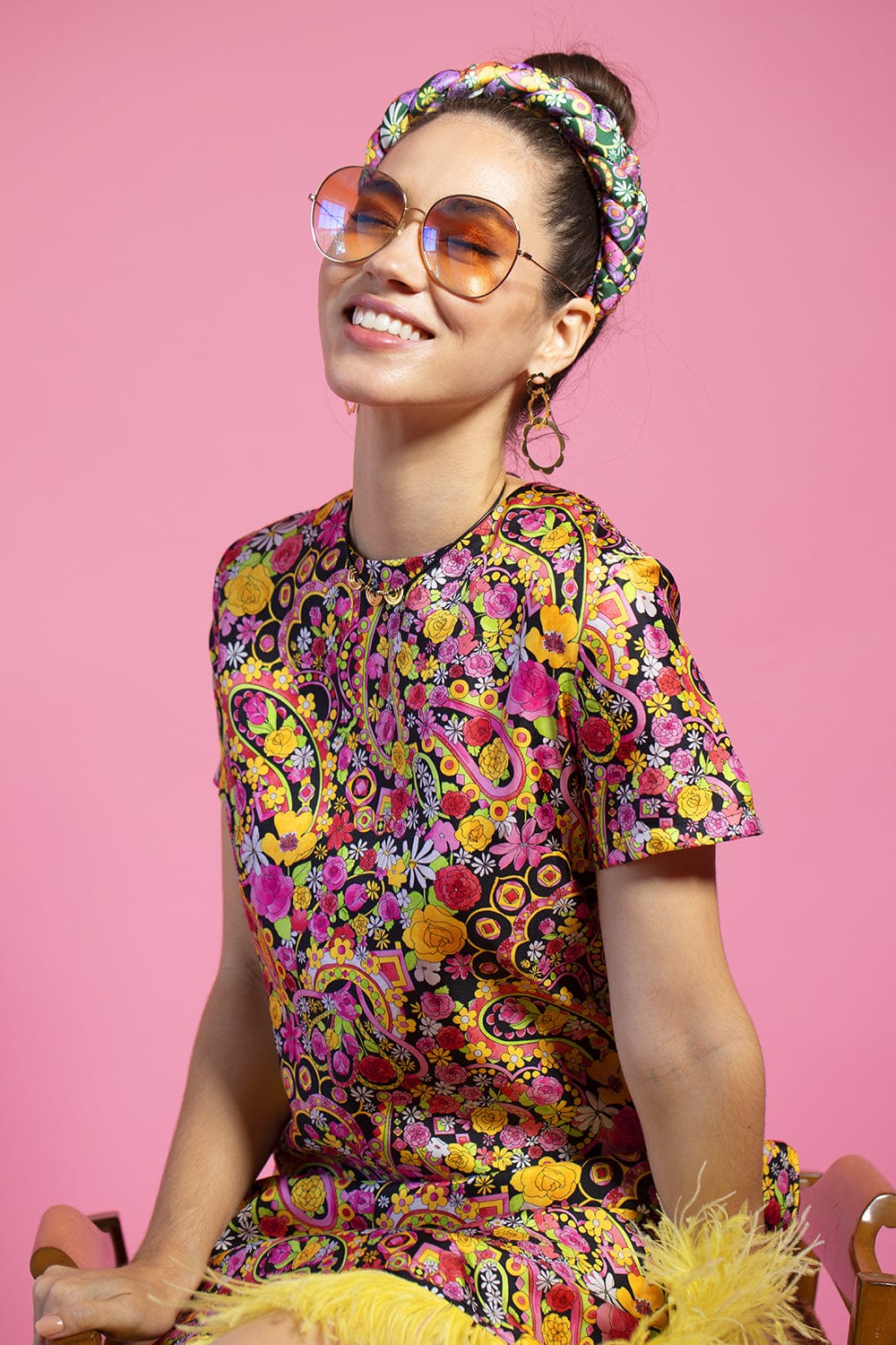 LA DOUBLEJ-Rapunzel Headband - Tripping-TRIPPING