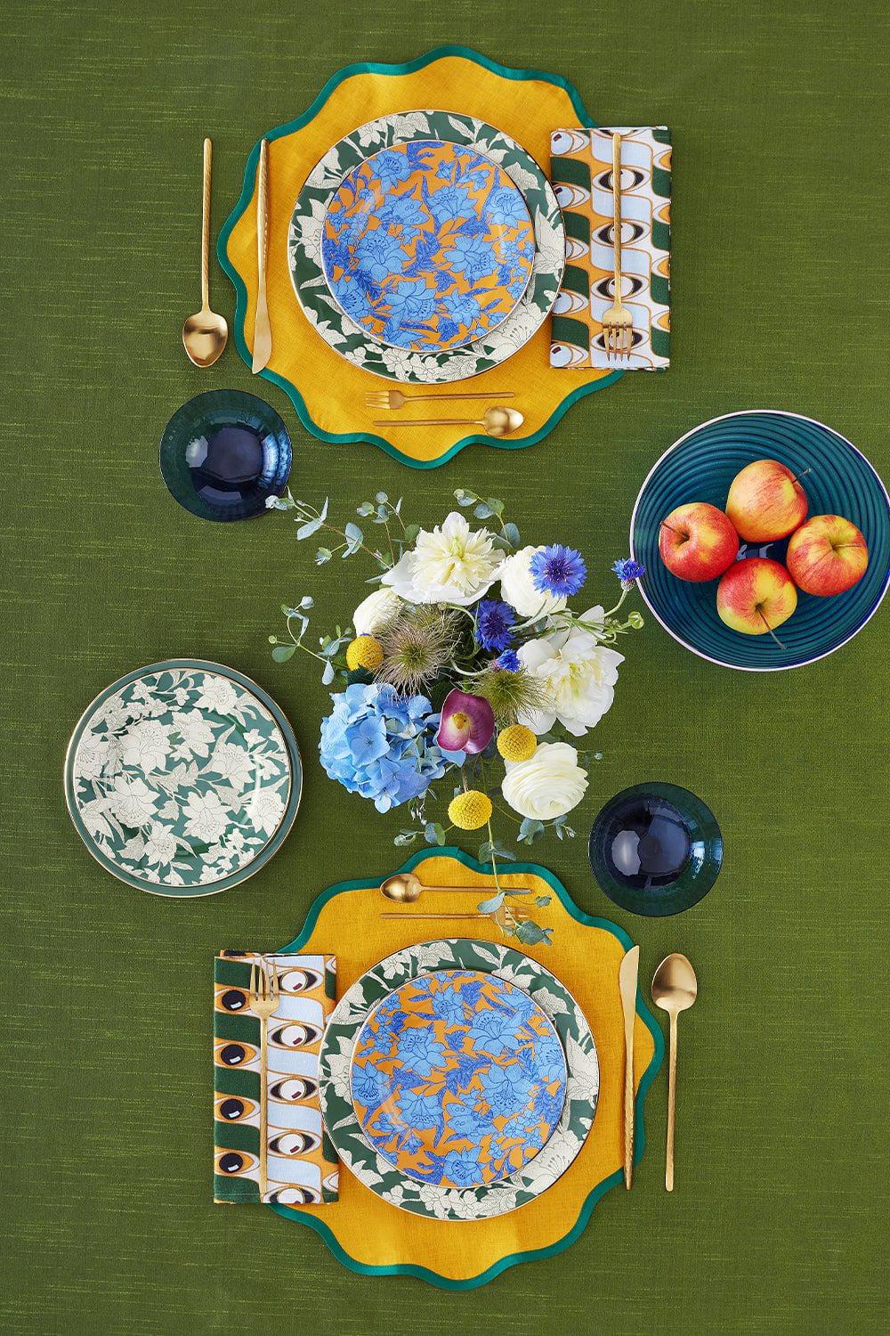 LA DOUBLEJ-Dessert Plates Set of 2 - Avorio-AVORIO