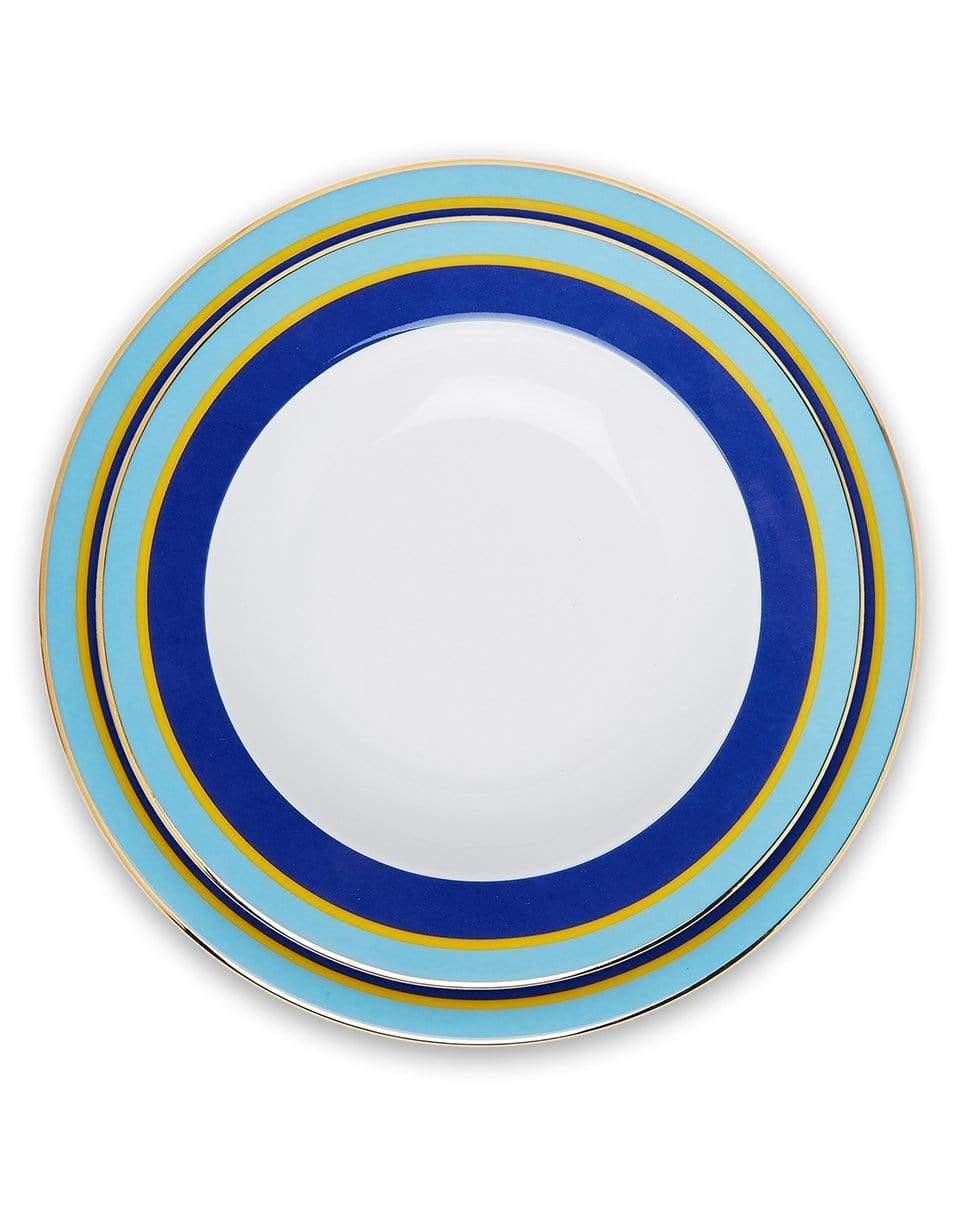 LA DOUBLEJ-Soup and Dinner Plates Set Of 2 - Rainbow Blu-BLUE