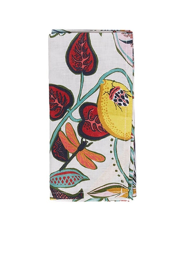 LA DOUBLEJ-Large Napkins Set Of 6 - Botanical-BOTANIC
