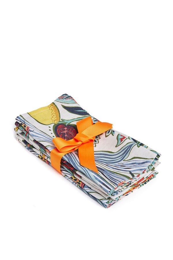 LA DOUBLEJ-Large Napkins Set Of 6 - Botanical-BOTANIC