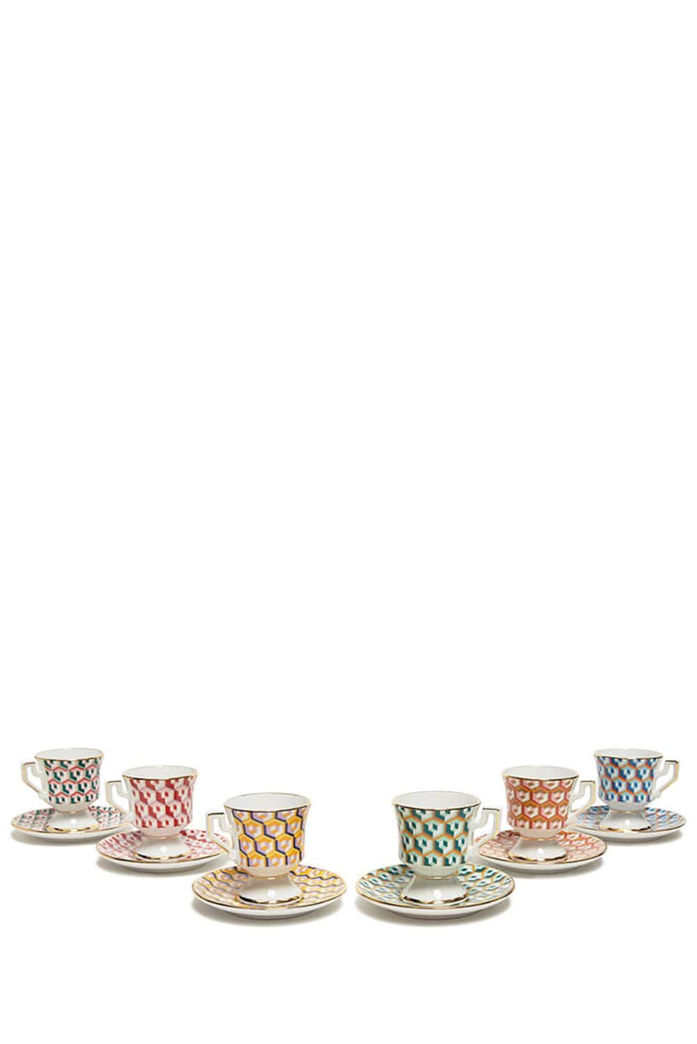 LA DOUBLEJ-Espresso Cup Set Of 6-CUBIMIX