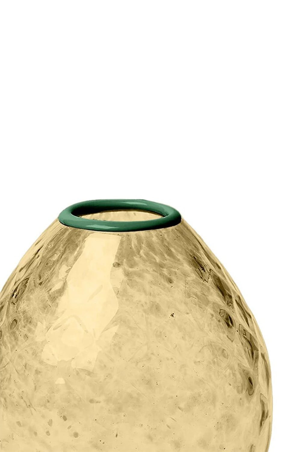 LA DOUBLEJ-Murano Glass Egg - Gold-GOLD