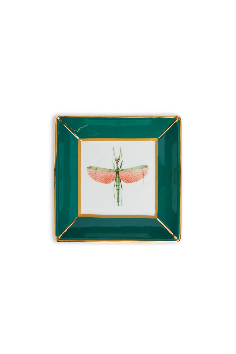 LA DOUBLEJ-Trinket Tray - Libellula Green-LIBELLUL