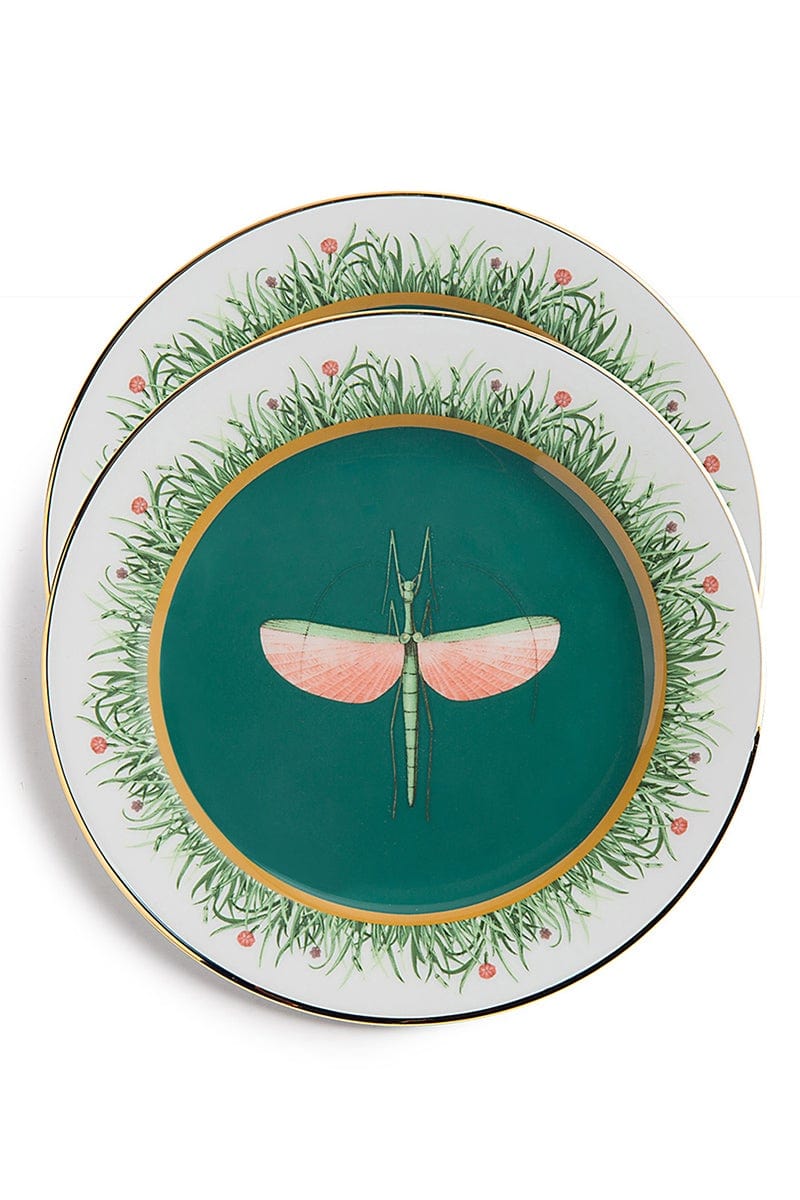 LA DOUBLEJ-Desert Plates Set Of 6 - Multi-MULTI