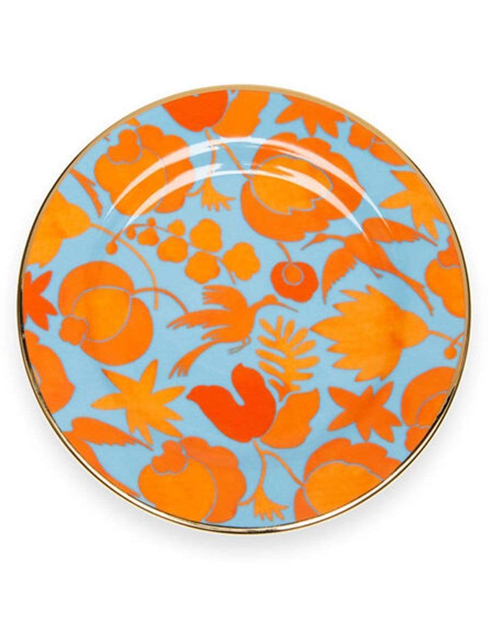 LA DOUBLEJ-Dessert Plates Set Of 6 - Wildbird Mix-MULTI