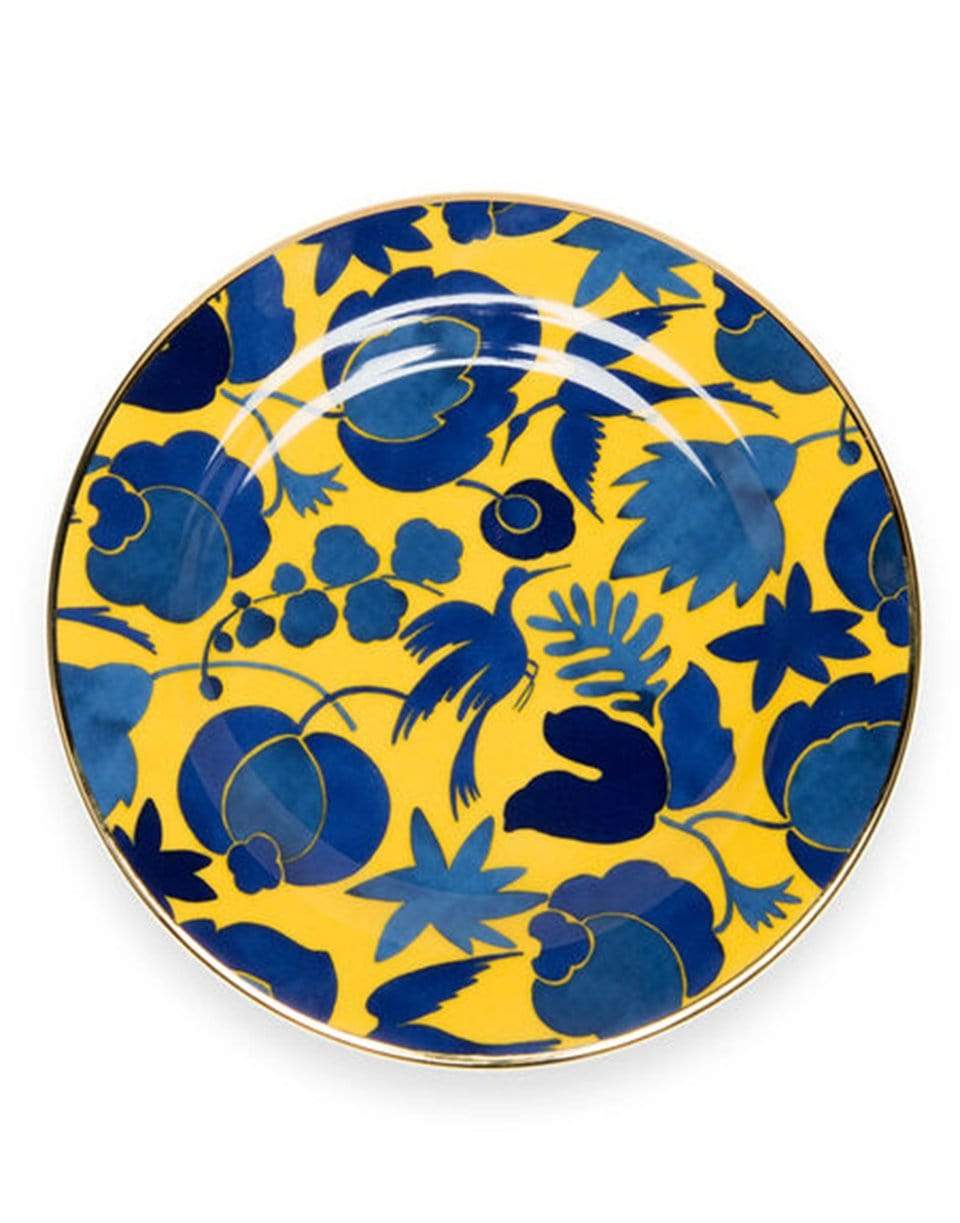 LA DOUBLEJ-Dessert Plates Set Of 6 - Wildbird Mix-MULTI