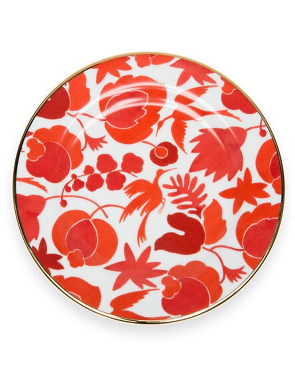 LA DOUBLEJ-Dessert Plates Set Of 6 - Wildbird Mix-MULTI