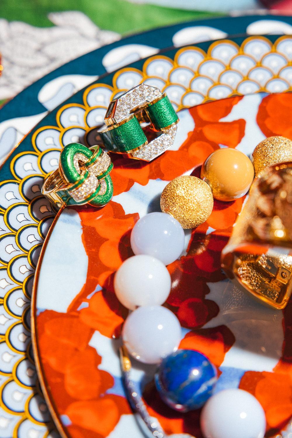 Set Of 2 Dinner Plates - Odysseus-ODYSSEUS-ACCESSORIEHOME-LA DOUBLEJ