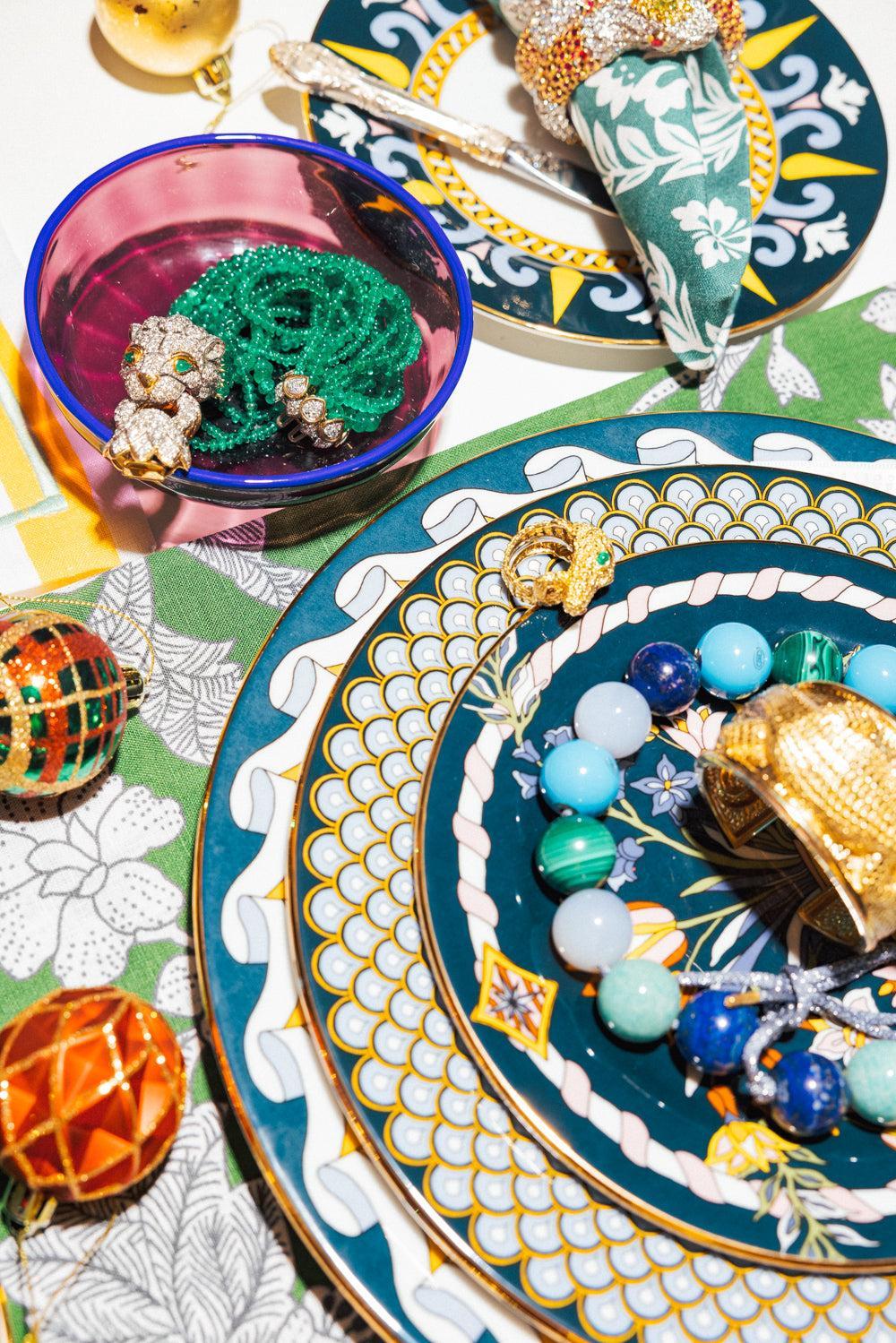 Set Of 2 Dinner Plates - Odysseus-ODYSSEUS-ACCESSORIEHOME-LA DOUBLEJ