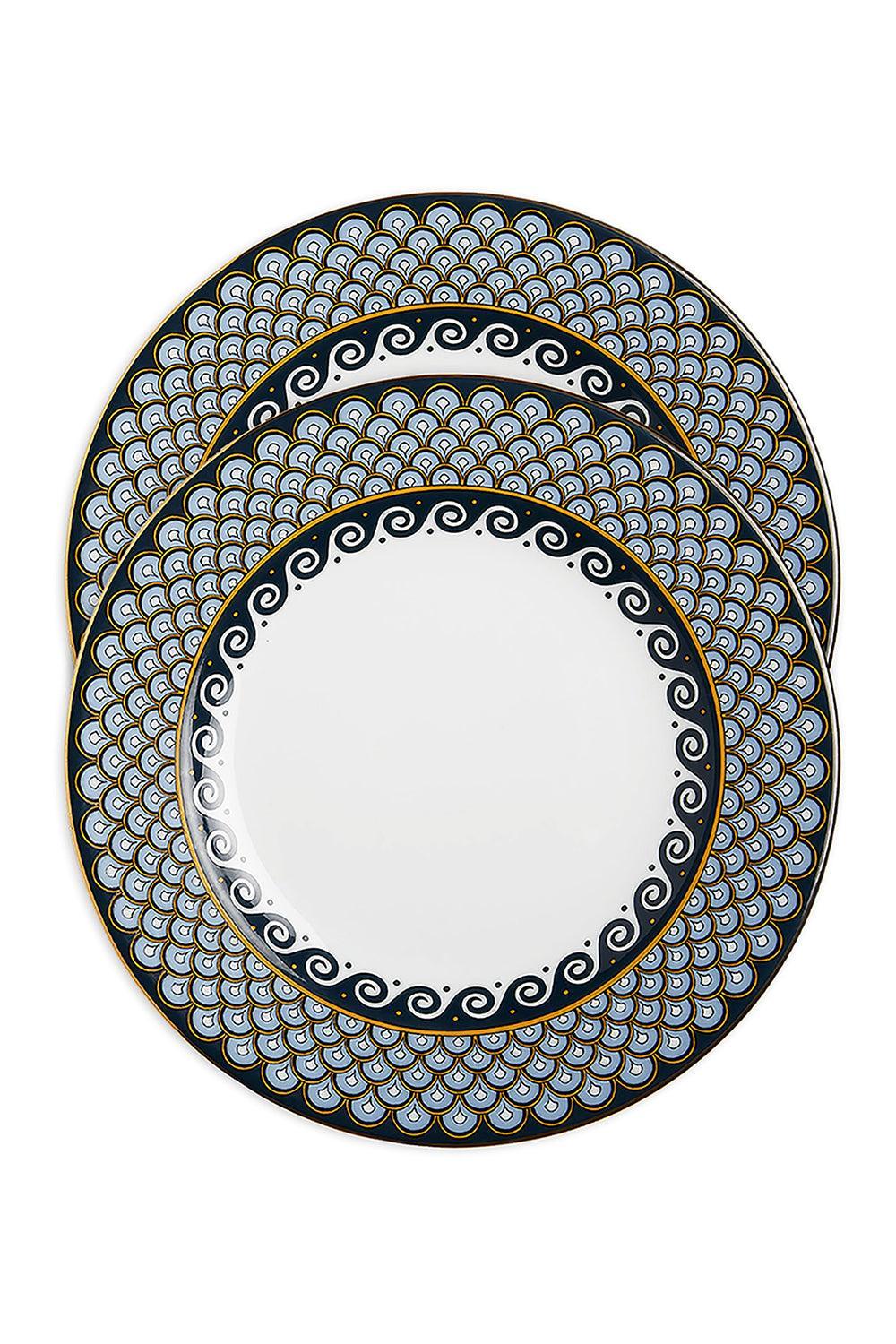 Set Of 2 Dinner Plates - Odysseus-ODYSSEUS-ACCESSORIEHOME-LA DOUBLEJ