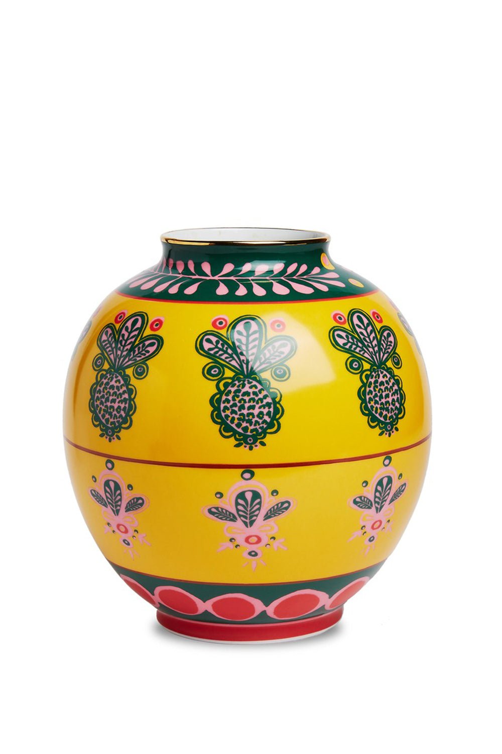 LA DOUBLEJ-Bubble Vase - Pineapple Giallo-PNPLGIAL