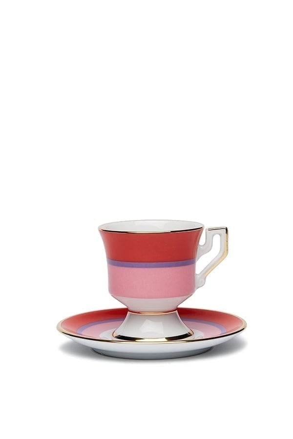 LA DOUBLEJ-Espresso Cup Set Of 4-RAINBOW