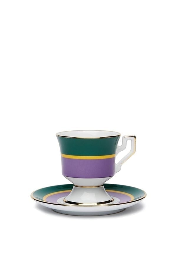 LA DOUBLEJ-Espresso Cup Set Of 4-RAINBOW