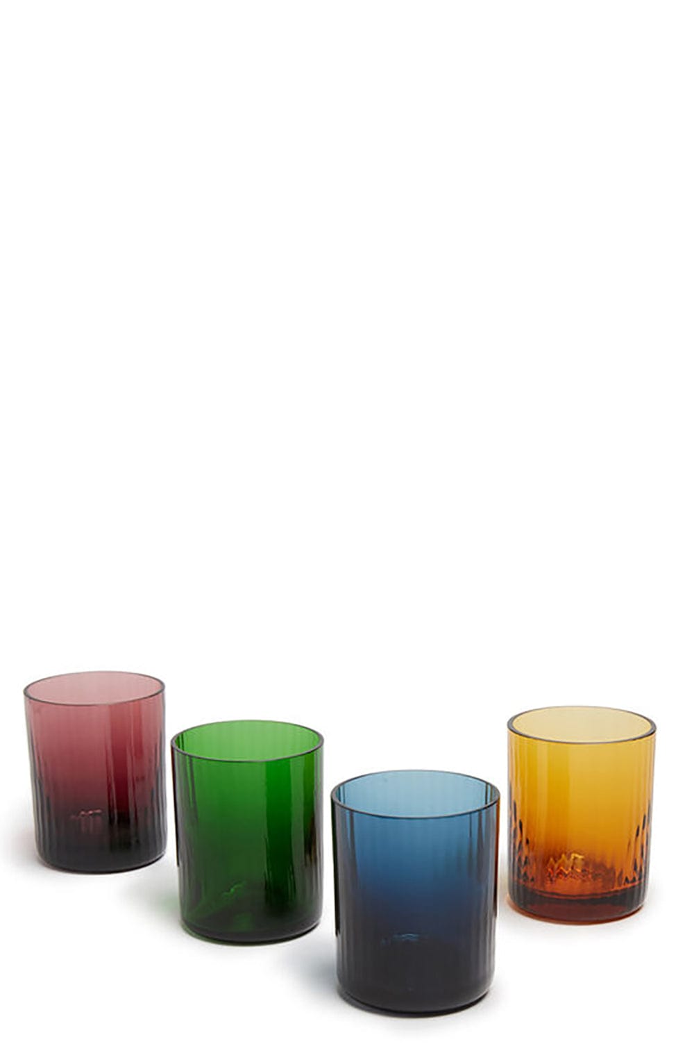 LA DOUBLEJ-Liquor Glasses Set Of 4-RAINBOW