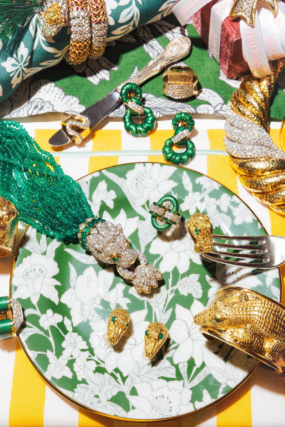 Placemat Set Of 2 - Riviera Giallo-RIVIGIAL-ACCESSORIEHOME-LA DOUBLEJ