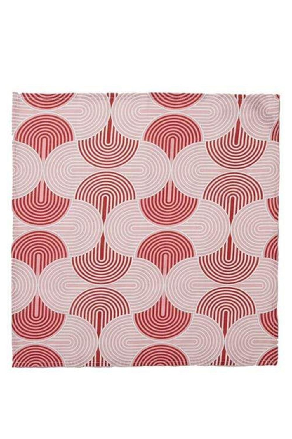 LA DOUBLEJ-Large Napkins Set Of 6 - Rosso-ROSSO