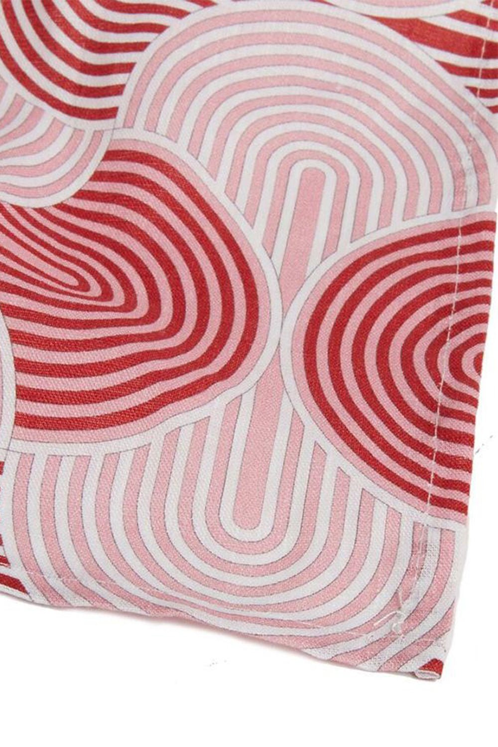 LA DOUBLEJ-Large Napkins Set Of 6 - Rosso-ROSSO