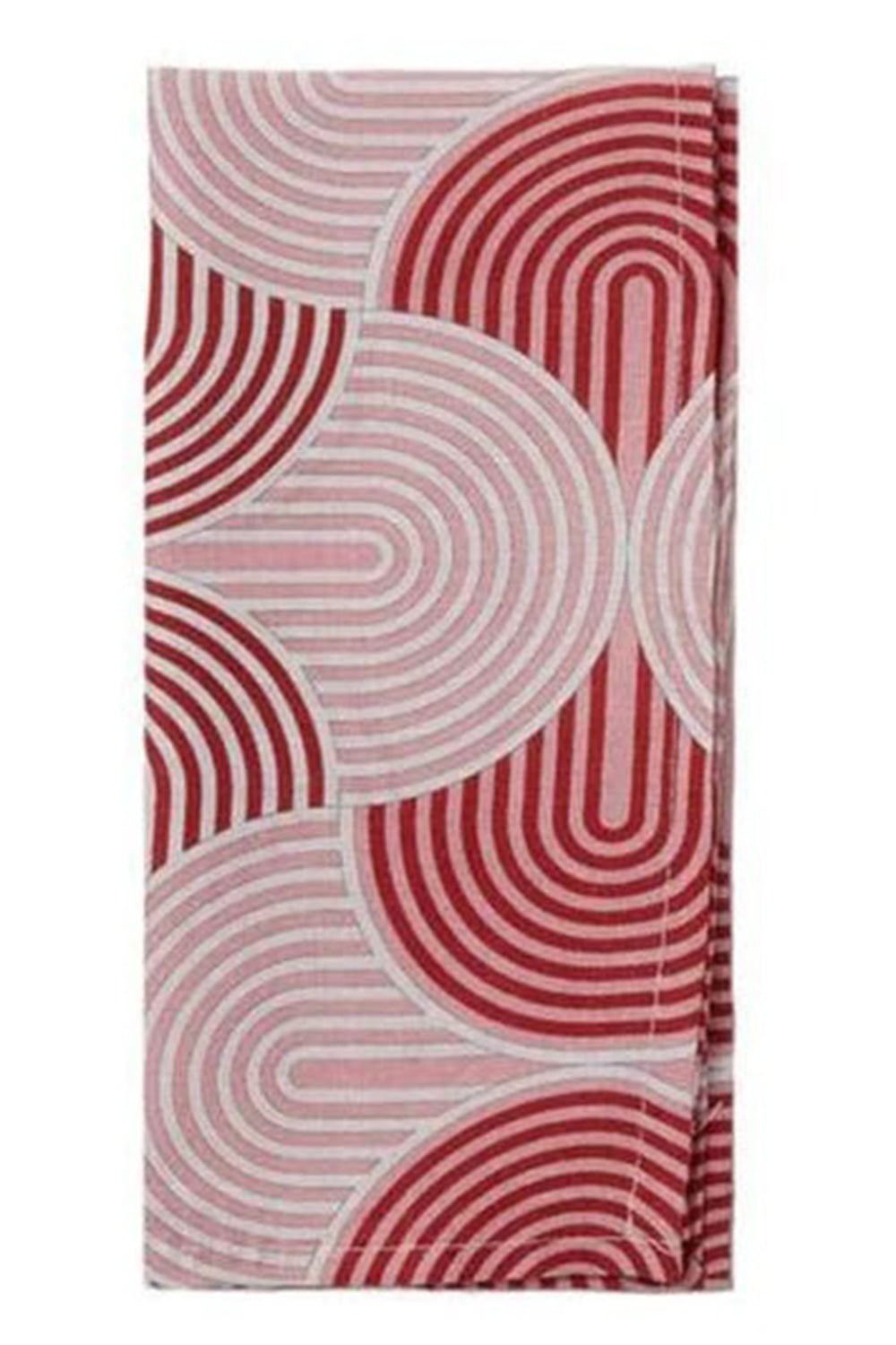 LA DOUBLEJ-Large Napkins Set Of 6 - Rosso-ROSSO