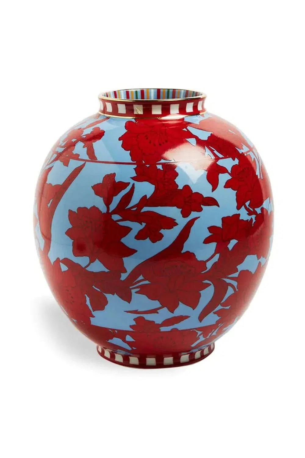 LA DOUBLEJ-Large Bubble Vase - Turchese-TURCHESE
