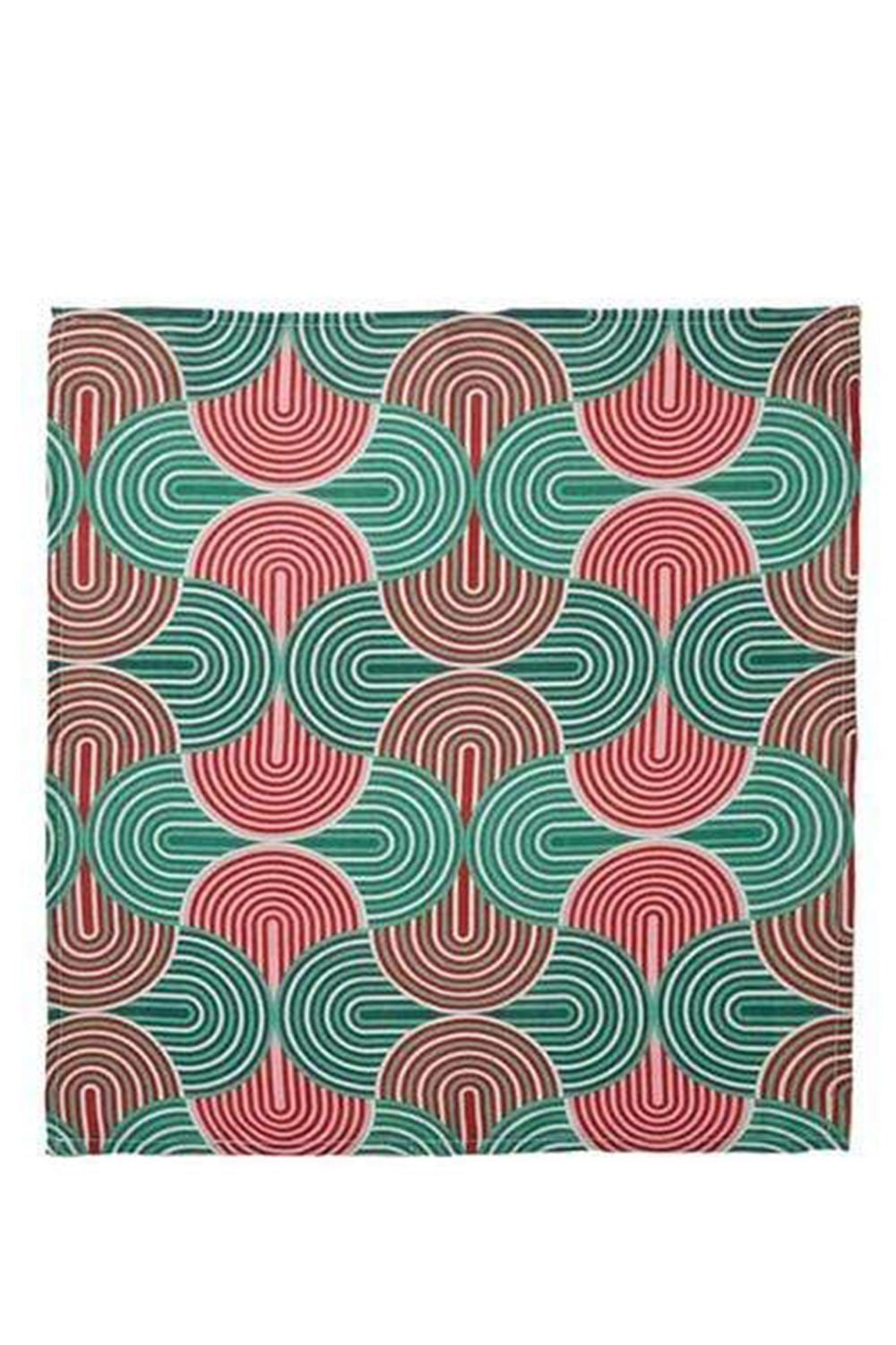 LA DOUBLEJ-Large Napkins Set Of 6 - Verde-VERDE