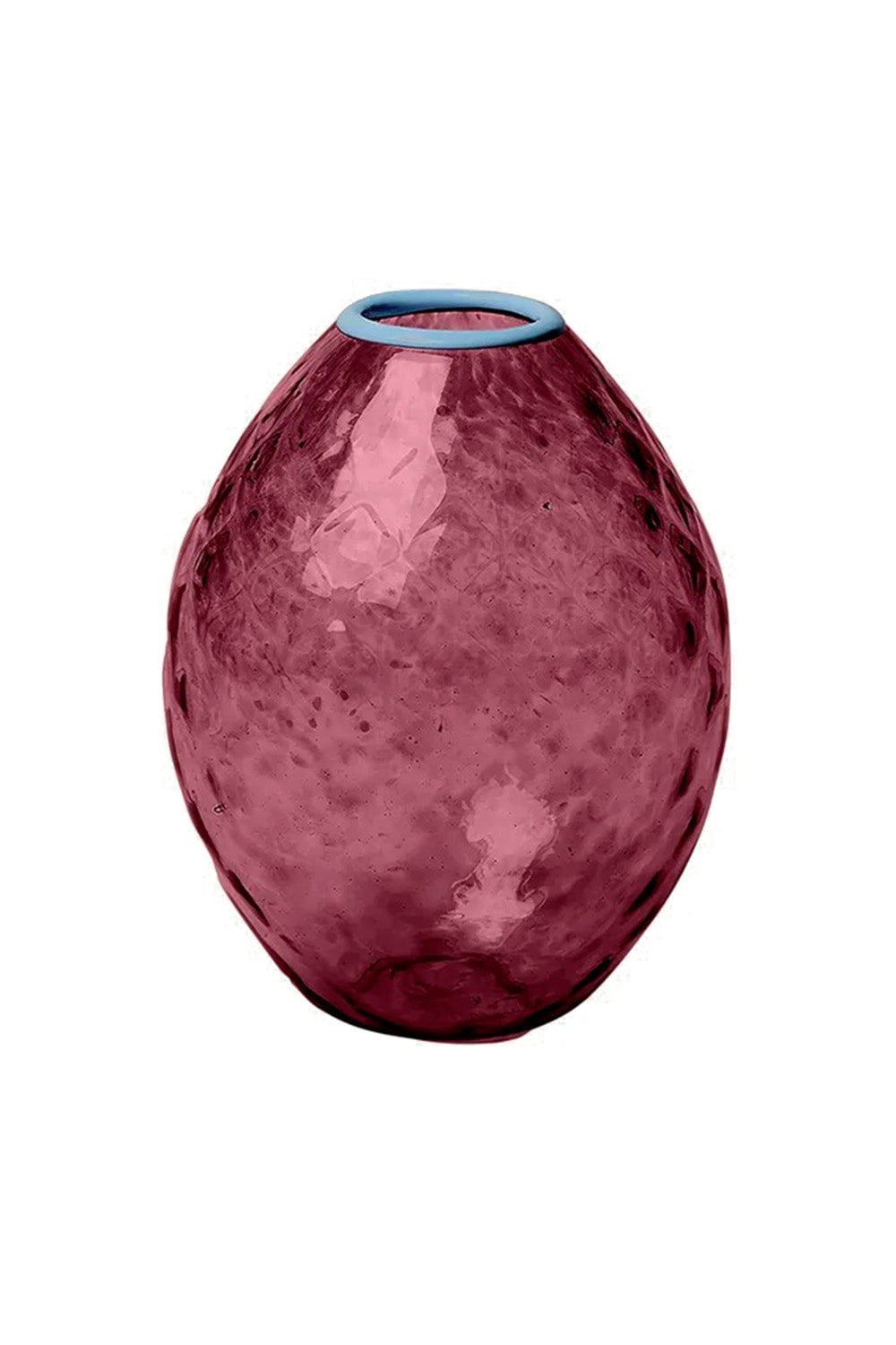 LA DOUBLEJ-Murano Glass Egg - Violet-VIOLET