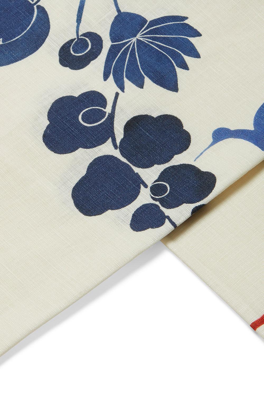 Large Tablecloth - Wildbird Placee Blue-WLDBIRD-ACCESSORIEHOME-LA DOUBLEJ