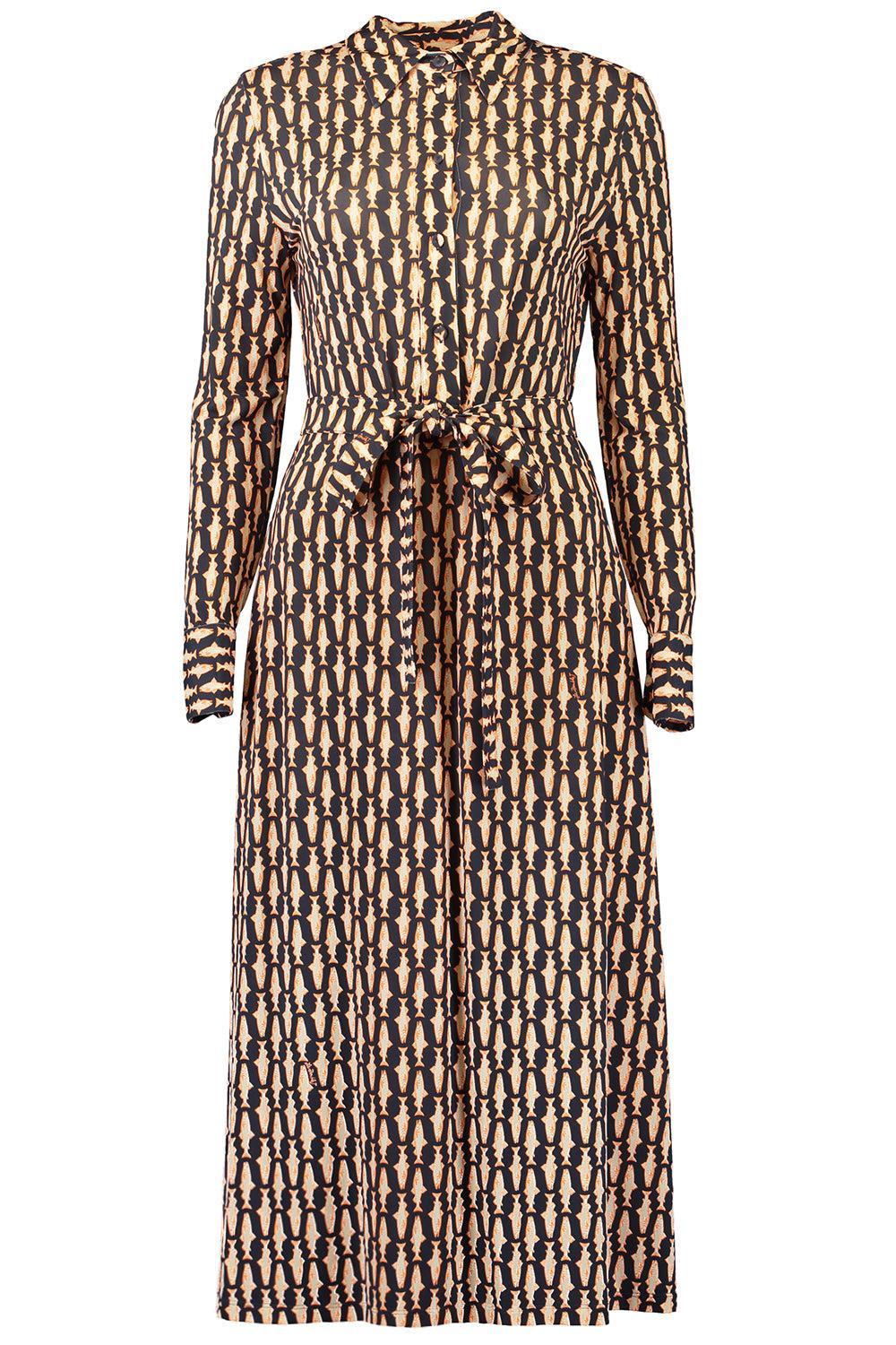 Perry Street Dress-ARABESQUE-XS-CLOTHINGDRESSCASUAL-LA DOUBLEJ