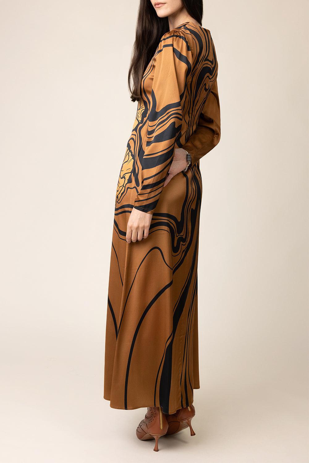 Clingy Swing Dress-BIGBLOOM-XS-CLOTHINGDRESSCASUAL-LA DOUBLEJ