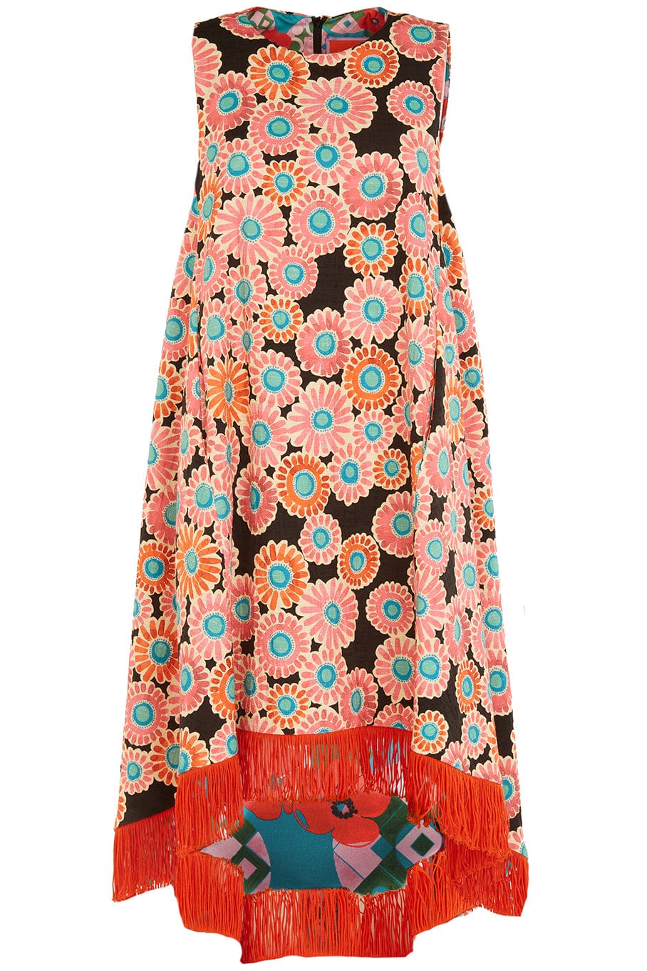 LA DOUBLEJ-La Scala High Dress With Fringes-