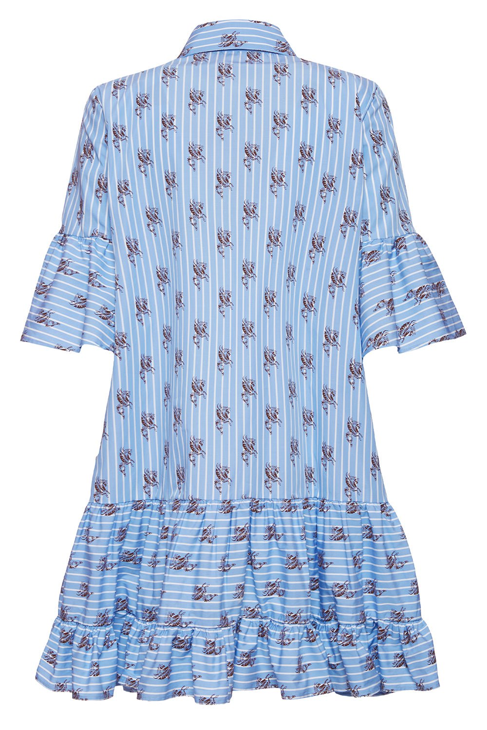 LA DOUBLEJ-Choux Dress - Gryphos Light Blue-