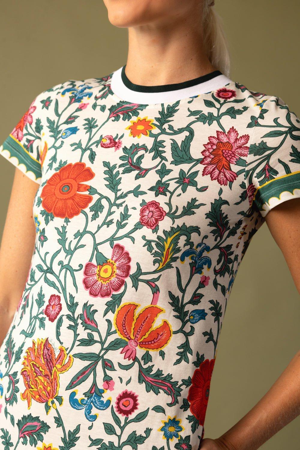 LA DOUBLEJ-SPORTY SWING DRESS - DRAGONFLOWER MINI BARRE-