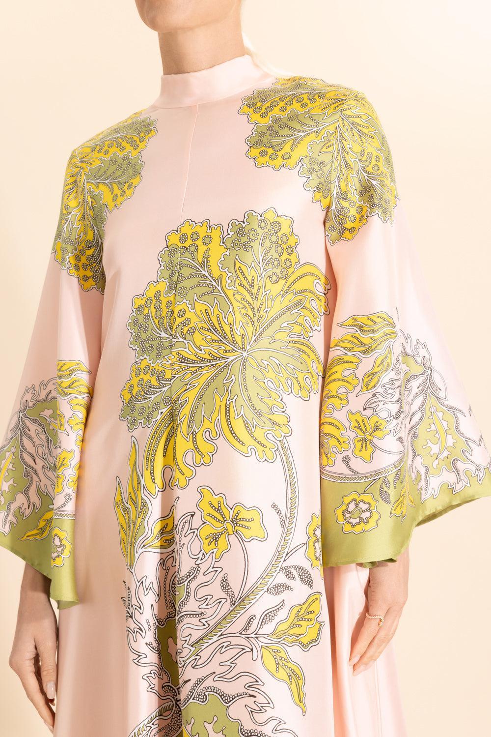Magnifico Dress - Swathe Placée-FLORAL-38-CLOTHINGDRESSCASUAL-LA DOUBLEJ