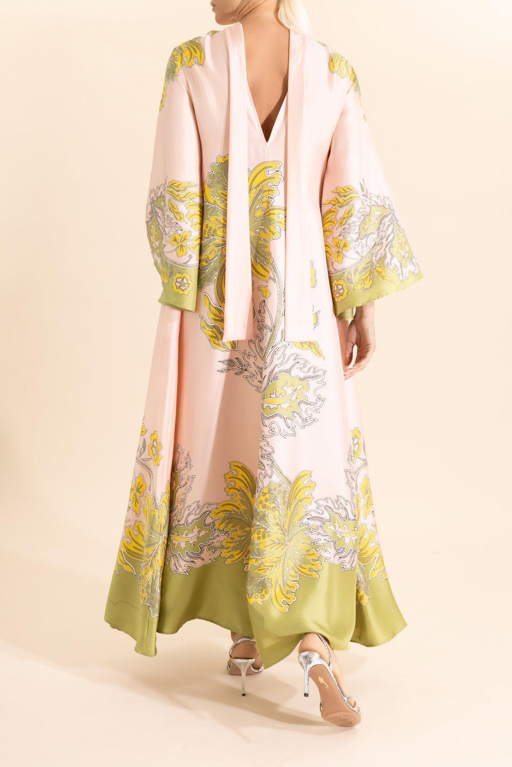 Magnifico Dress - Swathe Placée-FLORAL-38-CLOTHINGDRESSCASUAL-LA DOUBLEJ