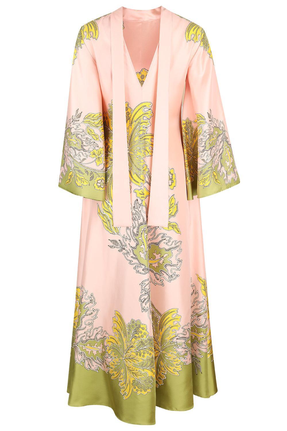Magnifico Dress - Swathe Placée-FLORAL-38-CLOTHINGDRESSCASUAL-LA DOUBLEJ