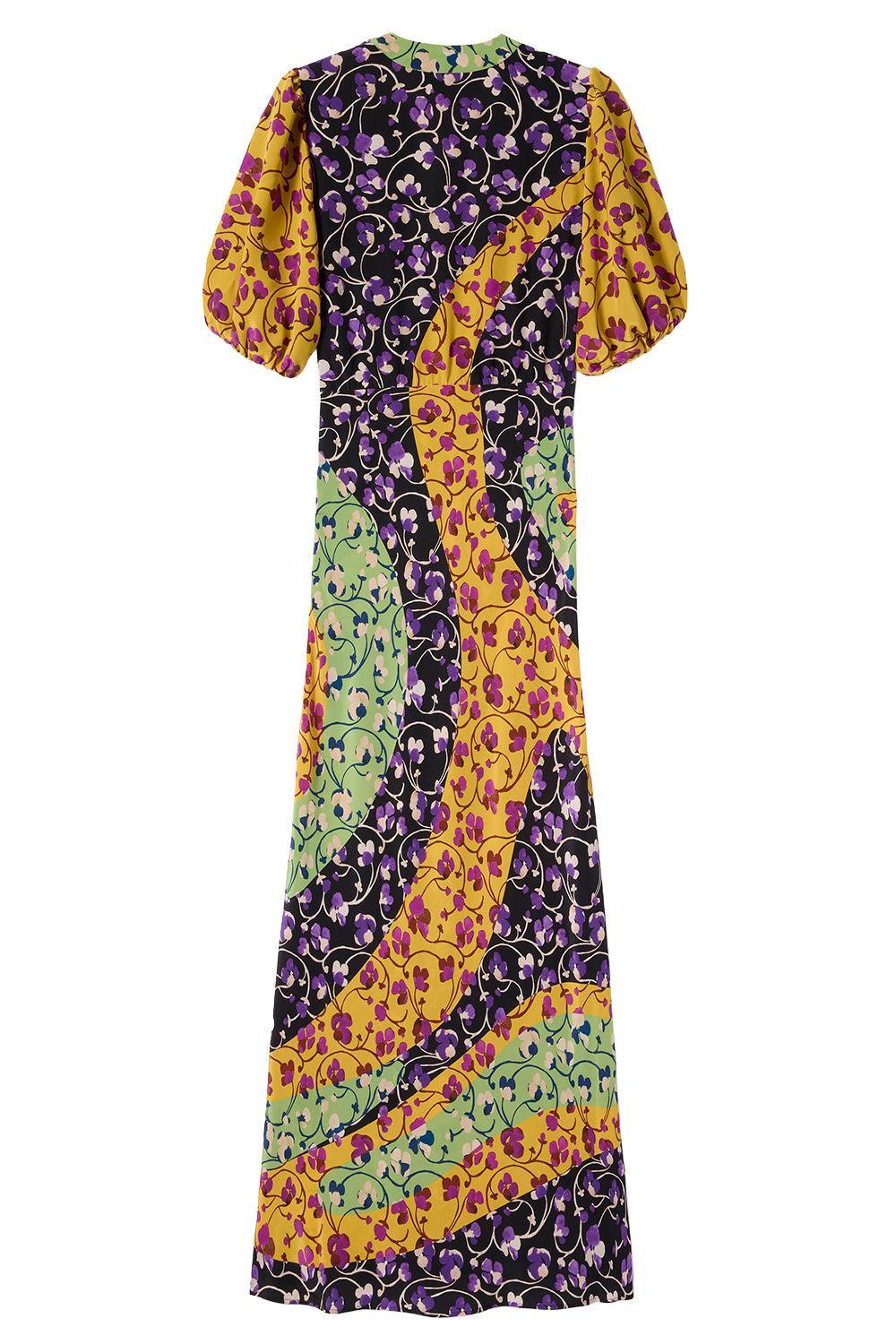 La DoubleJ Women's Marlene Honeysuckle Tricolour Placee Dress | Placée