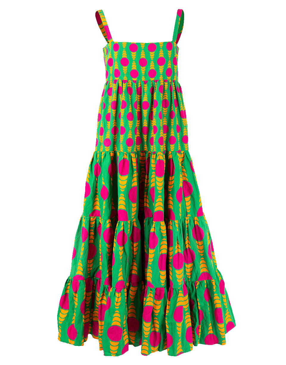 LA DOUBLEJ-Bouncy Full Skirt Tank Dress-LAVALAMP