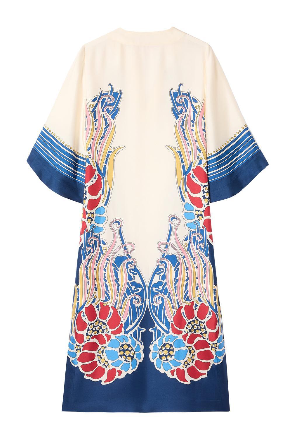 The Kaftan - Lemuria Placee-LEMURIA-XS-CLOTHINGDRESSCASUAL-LA DOUBLEJ