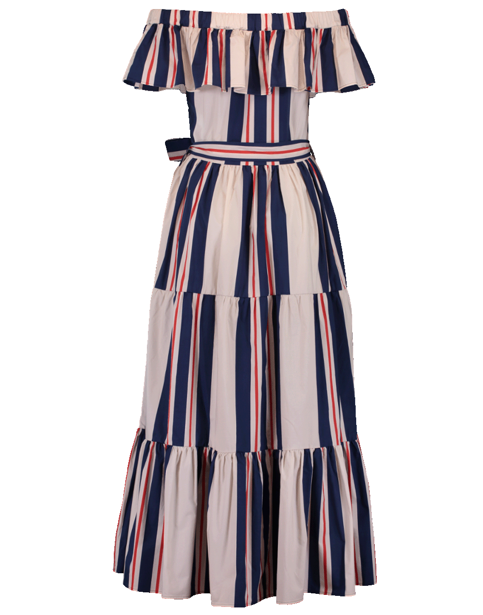 LA DOUBLEJ-Off Shoulder Maxi Yacht Dress-LUGLIO