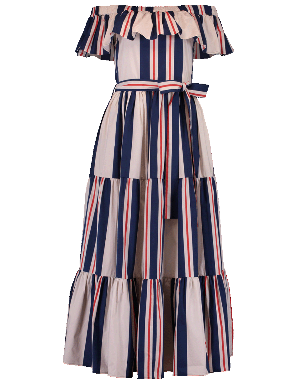 LA DOUBLEJ-Off Shoulder Maxi Yacht Dress-LUGLIO